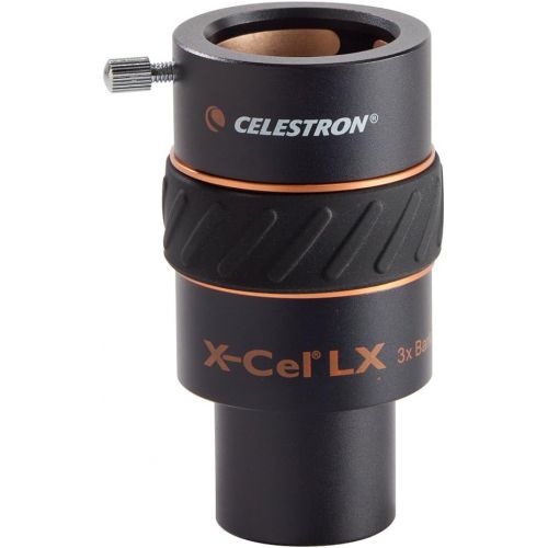 셀레스트론 Celestron 93428 X-Cel LX 1.25-Inch 3x Barlow Lens (Black)