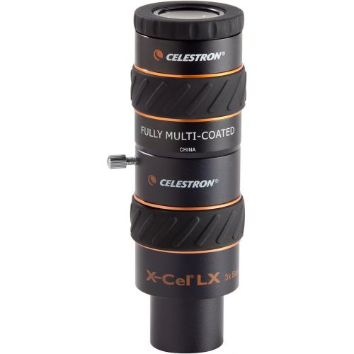 셀레스트론 Celestron 93428 X-Cel LX 1.25-Inch 3x Barlow Lens (Black)