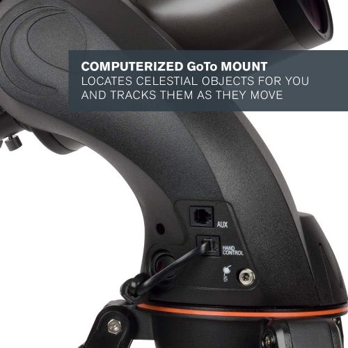 셀레스트론 Celestron - NexStar 90SLT Computerized Telescope - Compact and Portable - Maksutov-Cassegrain Optical Design - SkyAlign Technology - Computerized Hand Control - 90mm Aperture