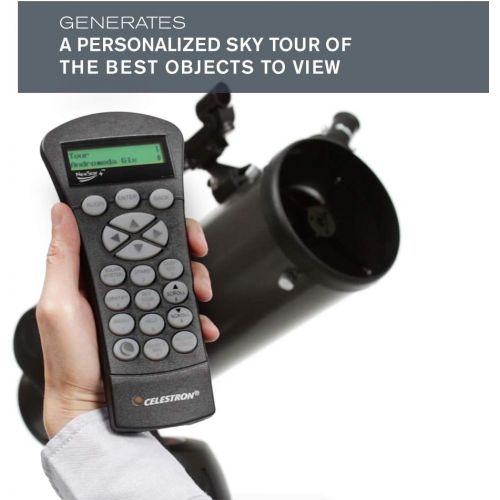 셀레스트론 Celestron - NexStar 90SLT Computerized Telescope - Compact and Portable - Maksutov-Cassegrain Optical Design - SkyAlign Technology - Computerized Hand Control - 90mm Aperture