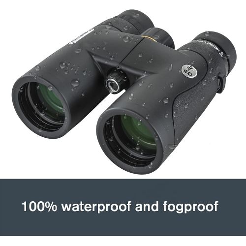 셀레스트론 Celestron 72332  Nature DX ED 8x42 Premium Binoculars  Extra-Low Dispersion (ED) Objective Lenses  Multi-Coated Optics Phase-Coated BaK-4 Prisms  Binoculars for Bird Watching,