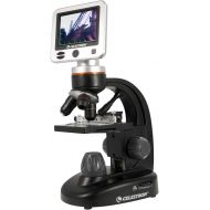 Celestron  LCD Digital Microscope II  Biological Microscope with a Built-In 5MP Digital Camera  Adjustable Mechanical Stage Carrying Case and 1GB Micro SD Card