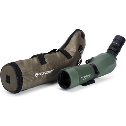 셀레스트론 Celestron Regal M2 65ED Spotting Scope  Fully Multi-Coated Optics  Hunting Gear  ED Objective Lens for Bird Watching, Hunting and Digiscoping  Dual Focus  16-48x Zoom Eyepiece