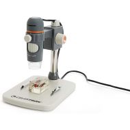 Celestron - 5 MP Digital Microscope Pro - Handheld USB Microscope Compatible with Windows PC and Mac - 20x-200x Magnification - Perfect for Stamp Collecting, Coin Collecting