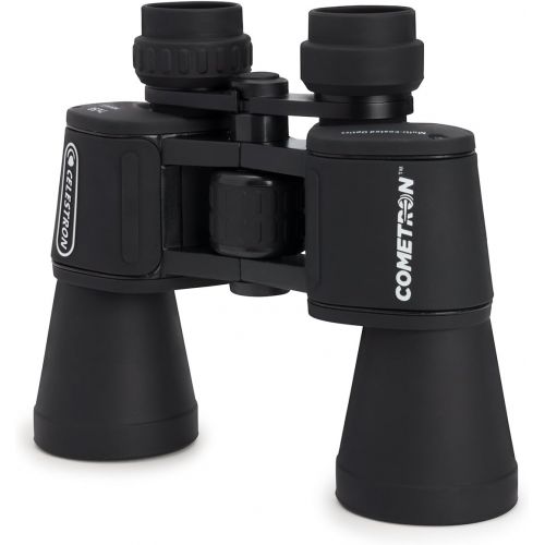 셀레스트론 Celestron - Cometron 7x50 Bincoulars - Beginner Astronomy Binoculars - Large 50mm Objective Lenses - Wide Field of View 7x Magnification