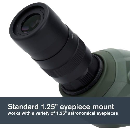 셀레스트론 Celestron Regal M2 80ED Spotting Scope  Fully Multi-Coated Optics  Hunting Gear  ED Objective Lens for Bird Watching, Hunting and Digiscoping  Dual Focus  20-60x Zoom Eyepiece