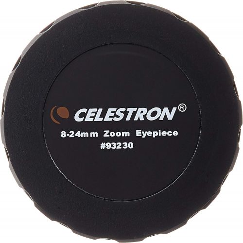 셀레스트론 Celestron - Zoom Eyepiece for Telescope - Versatile 8mm-24mm Zoom for Low Power and High Power Viewing - Works with Any Telescope that Accepts 1.25 Eyepieces