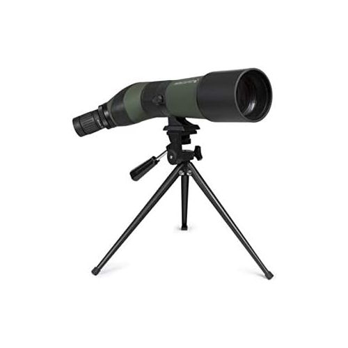 셀레스트론 Celestron ? LandScout 65mm Angled Spotting Scope ? Fully Coated Optics ? 20?60x Zoom Eyepiece ? Rubber Armored ? Tabletop Tripod and Smartphone Adapter