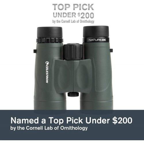 셀레스트론 Celestron ? Nature DX 8x42 Binoculars ? Outdoor and Birding Binocular ? Fully Multi-coated with BaK-4 Prisms ? Rubber Armored ? Fog & Waterproof Binoculars ? Top Pick Optics