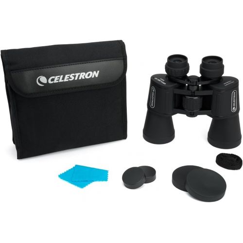 셀레스트론 Celestron  UpClose G2 20x50 Porro Binoculars with Multi-Coated BK-7 Prism Glass  Water-Resistant Binoculars with Rubber Armored and Non-Slip Ergonomic Body for Sporting Events