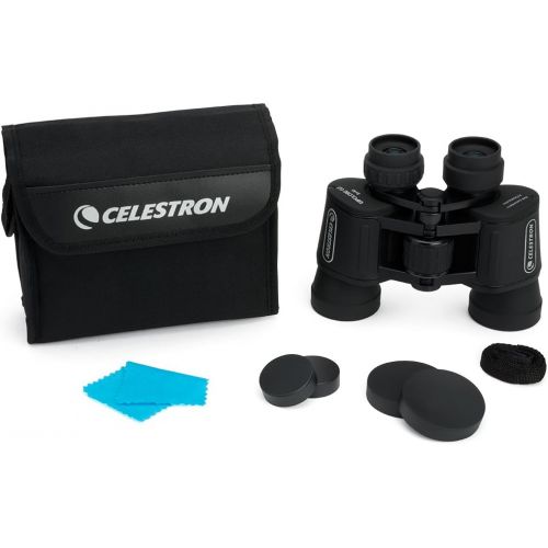 셀레스트론 Celestron  UpClose G2 8x40 Porro Binoculars with Multi-Coated BK-7 Prism Glass  Water-Resistant Binoculars with Rubber Armored and Non-Slip Ergonomic Body for Sporting Events