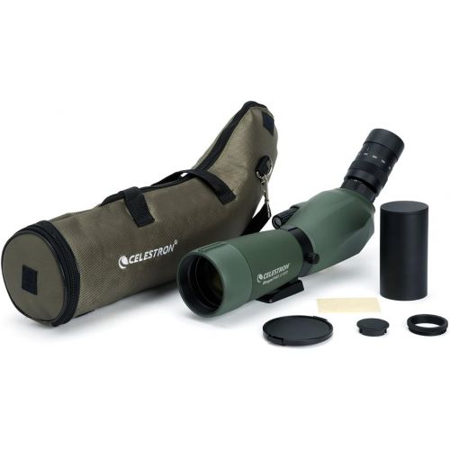 셀레스트론 Celestron Regal M2 65ED Spotting Scope  Fully Multi-Coated Optics  Hunting Gear  ED Objective Lens for Bird Watching, Hunting and Digiscoping  Dual Focus  16-48x Zoom Eyepiece