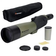 Celestron  Ultima 80 Straight Spotting Scope  20 to 60x80mm Zoom Eyepiece  Multi-Coated Optics for Bird Watching, Wildlife, Scenery and Hunting  Waterproof and Forgproof  Soft