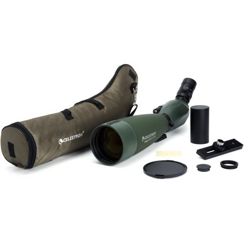 셀레스트론 Celestron Regal M2 100ED Spotting Scope  Fully Multi-Coated Optics  Hunting Gear  ED Objective Lens for Bird Watching, Hunting and Digiscoping  Dual Focus  22-67x Zoom Eyepiec