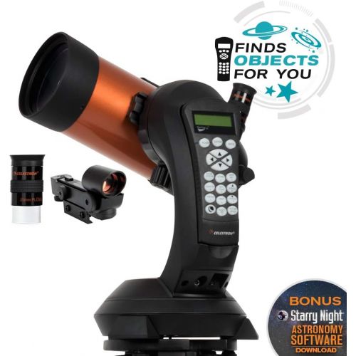 셀레스트론 Celestron - NexStar 4SE Telescope - Computerized Telescope for Beginners and Advanced Users - Fully-Automated GoTo Mount - SkyAlign Technology - 40,000+ Celestial Objects - 4-Inch