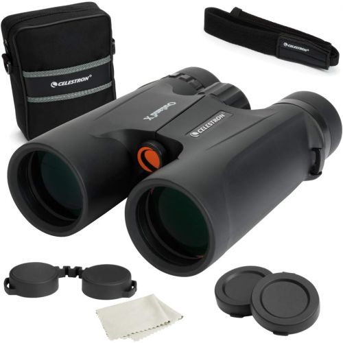 셀레스트론 Celestron  Outland X 8x42 Binoculars  Waterproof & Fogproof  Binoculars for Adults  Multi-Coated Optics and BaK-4 Prisms  Protective Rubber Armoring