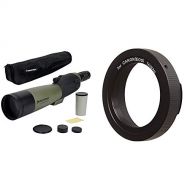 Celestron Ultima 80 20 to 60x80 Straight Spotting Scope with Universal Smartphone Adapter