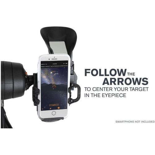 셀레스트론 Celestron  StarSense Explorer DX 130AZ Smartphone App-Enabled Telescope  Works with StarSense App to Help You Find Stars, Planets & More  130mm Newtonian Reflector  iPhone/Andr