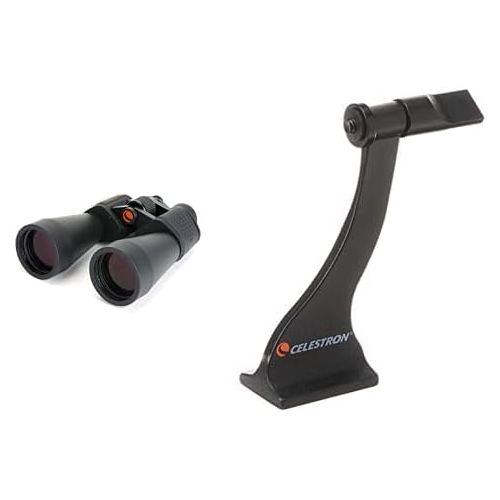 셀레스트론 Celestron SkyMaster 12x60 Binoculars with Celestron 93524 Binocular Tripod Adapter (Black)