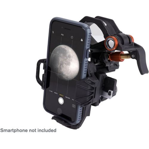 셀레스트론 Celestron 94244 Enhance Your Viewing Experience Telescope Filter, 8, Black & NexYZ 3-Axis Universal Smartphone Adapter