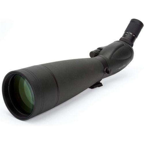 셀레스트론 Celestron 52334 TrailSeeker 100 - 45 Degree Spotting Scope(Black) with NexYZ 3-Axis Universal Smartphone Adapter