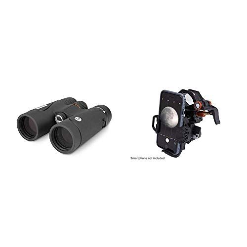 셀레스트론 Celestron Trailseeker ED 10x42 Binoculars with NexYZ 3-Axis Universal Smartphone Adapter