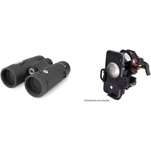 셀레스트론 Celestron Trailseeker ED 10x42 Binoculars with NexYZ 3-Axis Universal Smartphone Adapter