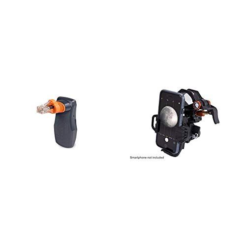 셀레스트론 Celestron 93973 Skyportal Wifi Module, Black & NexYZ 3-Axis Universal Smartphone Adapter