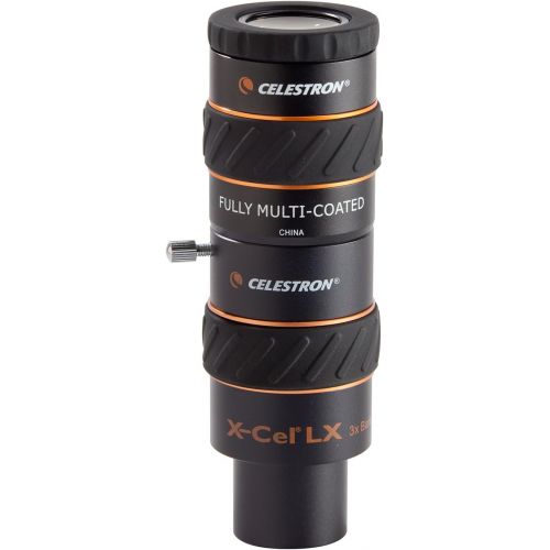 셀레스트론 Celestron 93428 X-Cel LX 1.25-Inch 3X Barlow Lens (Black) & NexYZ 3-Axis Universal Smartphone Adapter