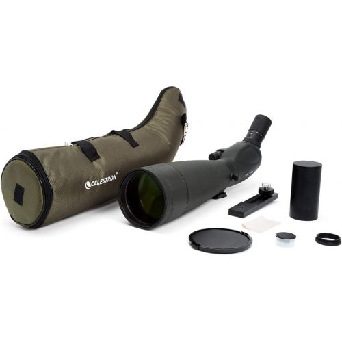 셀레스트론 [아마존베스트]Celestron 52334-CGL TrailSeeker 100 - Angled Spotting Scope Black