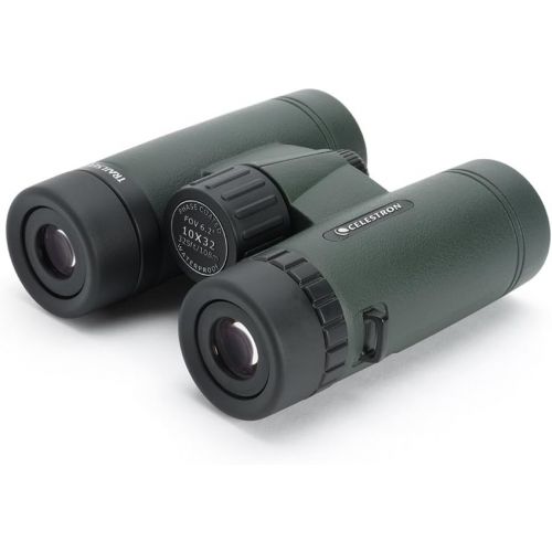 셀레스트론 Celestron 71400 TrailSeeker 8x32 Binoculars (Army Green)