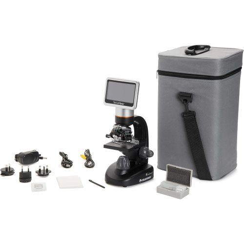 셀레스트론 Celestron 44347 TetraView LCD Digital Microscope (Black)