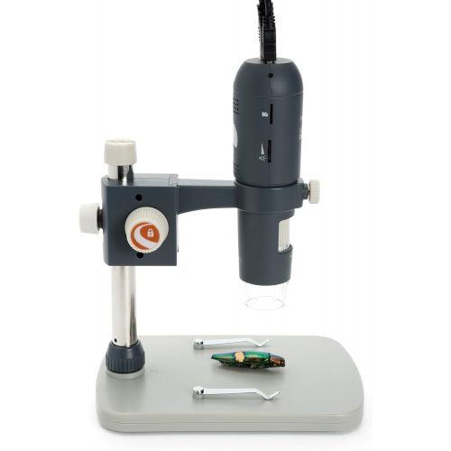 셀레스트론 Celestron MicroDirect 1080p HD Handheld Digital Micro Viewing Digital Microscope, Grey (44316)