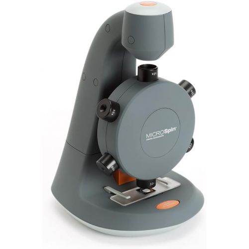 셀레스트론 Celestron 44114 MicroSpin Digital Microscope (Grey)