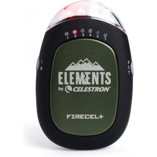 셀레스트론 Celestron FireCel Plus - Hand WarmerChargerFlashlight, Green (93544)