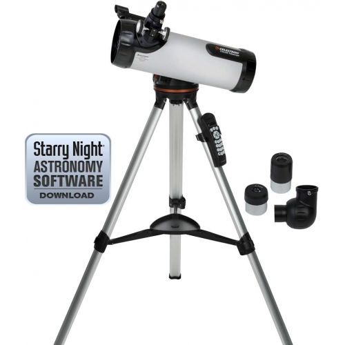 셀레스트론 Celestron 114LCM Computerized Telescope (Black)