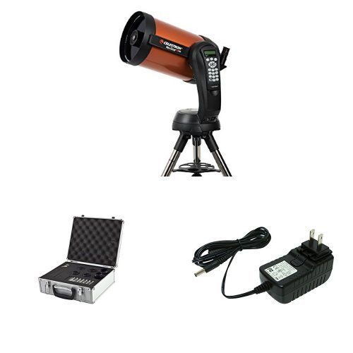 셀레스트론 Celestron NexStar 8 SE Telescope with Accessory Kit and 18778 AC Adapter (Black)