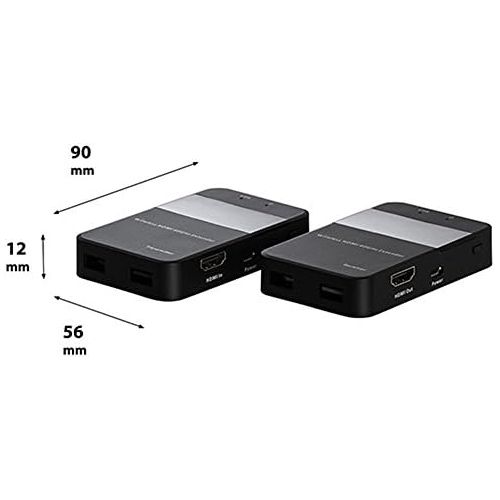  [아마존베스트]-Service-Informationen celexon Expert HDMI Wireless Set WHD30M Wireless Media Transmission over up to 30 m - 4K UHD Resolution - 3D, WiHD 1.1, Dolby True HD, DTS-HD, LPCM