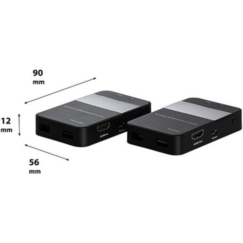  [아마존베스트]-Service-Informationen celexon Expert HDMI Wireless Set WHD30M Wireless Media Transmission over up to 30 m - 4K UHD Resolution - 3D, WiHD 1.1, Dolby True HD, DTS-HD, LPCM