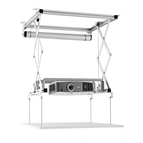  Celexon celexon Projector Ceiling lift PL400 HC Plus - 120V | Motorized ceiling lift for projectors | Load up to 66lbs