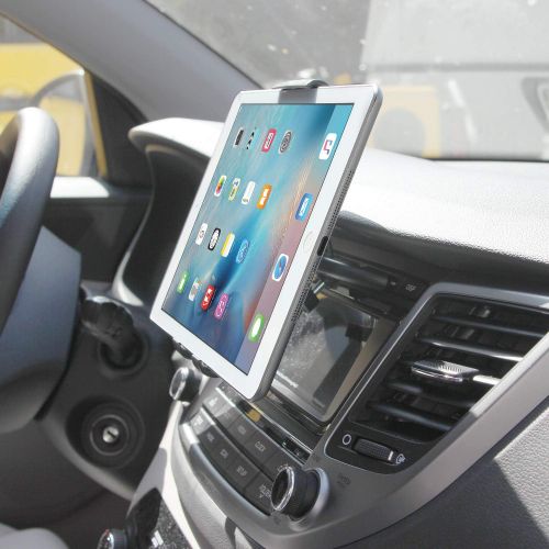  Cellet Car CD Slot Mount Cradle iPad Tablet Holder Compatible for iPad Air Pro Mini 5 4 3 2 Samsung Galaxy Tab S5e S4 A E Kindle Fire HD 8 ChromeBook PixelBook Nintendo Switch, LG