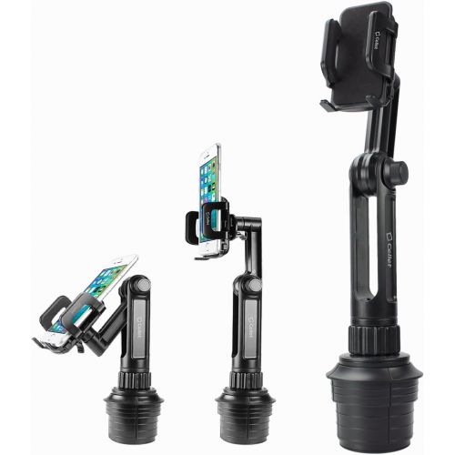  [아마존베스트]Cellet PH650 Car Cup Holder Mount Smart Phone Cradle Compatible for iPhone 12 11 Pro max Xs Max Xr X 8 Plus Samsung Note 10+ 9 8 5 Galaxy A50 A6 S10 S10+ S9 Plus S8+ Active J7 V J3