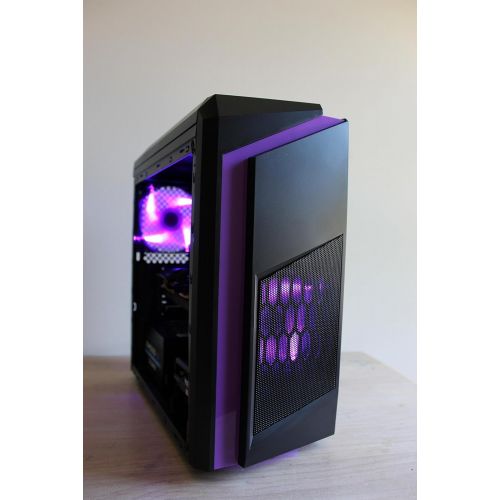  Centaurus Computers Centaurus Phoenix Gaming Computer - AMD Ryzen 3 2200G Quad-Core 3.8GHz, 8GB RAM, Radeon RX 570 4GB, 240GB SSD + 1TB HDD, Windows 10 Pro, WiFi. Custom Gaming PC with Overclocked CPU