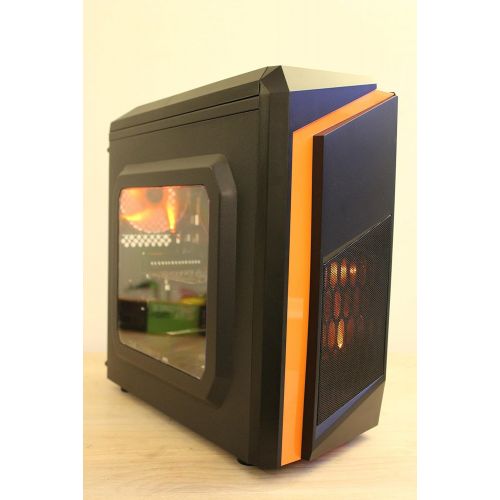  Centaurus Computers Sentinel Gaming - AMD Ryzen 5 2600 Six-Core 3.8GHz OC, 16GB RAM, Nvidia GTX 1060, 240GB SSD + 1TB HDD, Windows 10 PRO, WiFi. Fast Gaming PC, Overclocked CPU