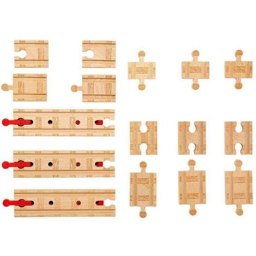  Centex Resales and ships from Amazon Fulfillment. Fisher-Price Thomas & Friends Wooden Railway, Sure-Fit Track Pack