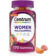 [무료배송]Centrum Multigummies Gummy Multivitamin for Women, Fruit, 170 Count