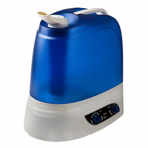  Century Warm and Cool Mist Ultrasonic Humidifier w Built-In Night Light, 1.85 gallon Water Tank Capacity