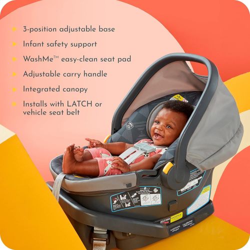  Century Carry On 35 Lightweight Infant Car Seat, Berry