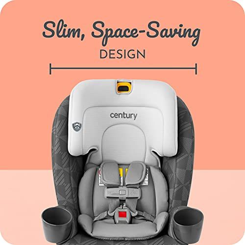  Century Drive On 3-in-1 Car Seat All-in-One Car Seat for Kids 5-100 lb, Berry