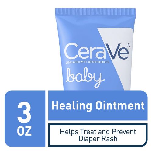  [아마존베스트]CeraVe Healing Ointment for Baby | 3 Ounce | Diaper Rash Cream and Cracked Skin Repair | Lanolin &...